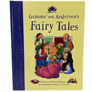Grimms and Andersen's Fairy Tales Childrens Book Parragon Hardcover